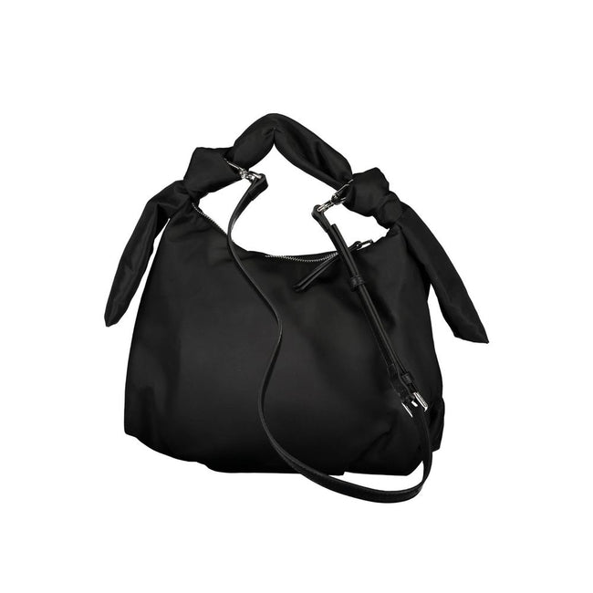 Black Polyester Handbagbag 1 handle, adjustable and removable shoulder strap, 2 inside pockets, zip closure, contrasting details, logo, 60 recycled polyesterBlack Polyester Handbag${tagsCalvin KleinAulae Black Polyester Handbag Calvin KleinAulae Black Pol
