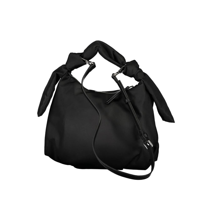 Black Polyester Handbagbag 1 handle, adjustable and removable shoulder strap, 2 inside pockets, zip closure, contrasting details, logo, 60 recycled polyesterBlack Polyester Handbag${tagsCalvin KleinAulae Black Polyester Handbag Calvin KleinAulae Black Pol