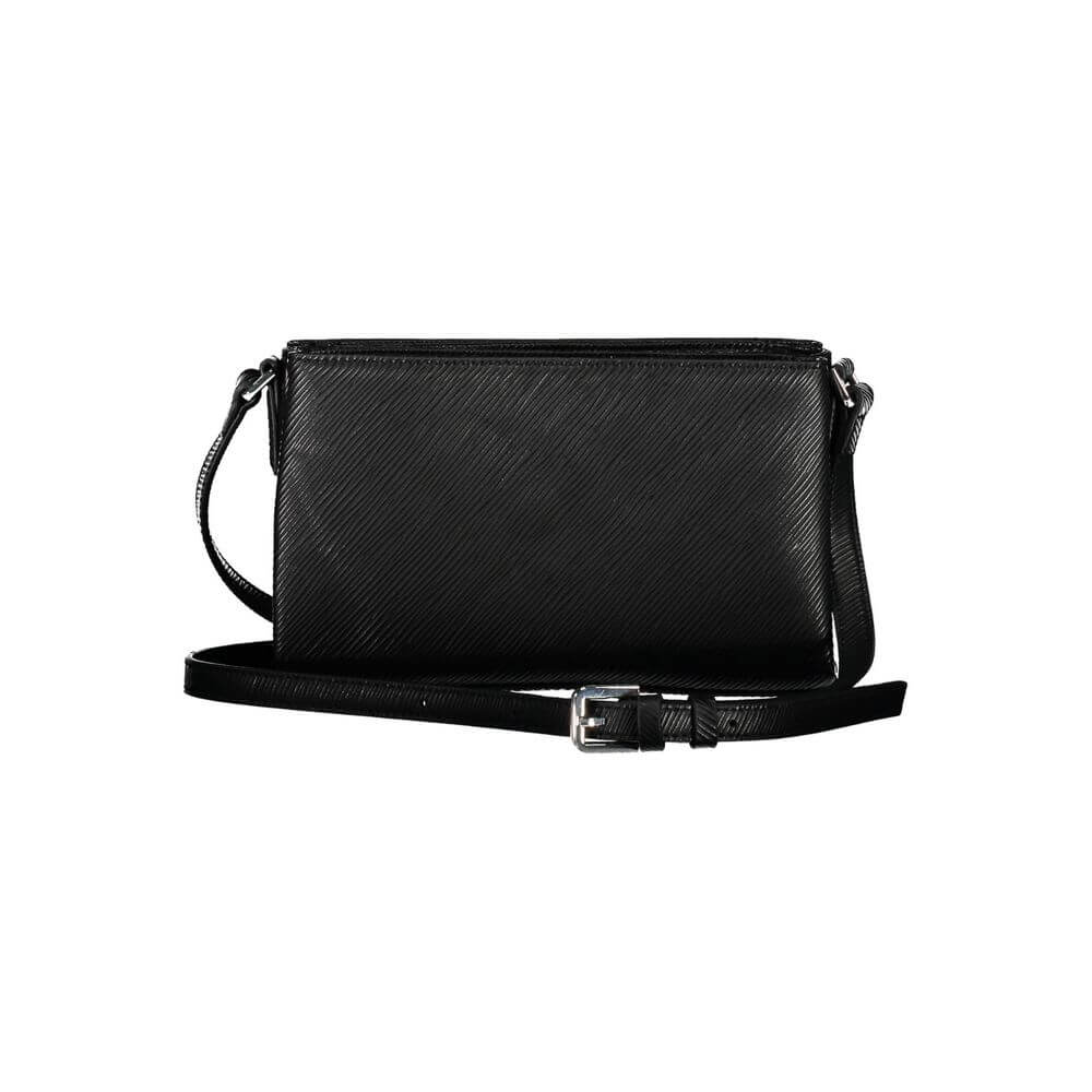 Black Polyester Handbagbag with adjustable shoulder strap, 3 compartments, 1 internal pocket, contrasting details, logo, 50% recycled materialsBlack Polyester Handbag${tagsCalvin KleinAulae Black Polyester Handbag Calvin KleinAulae Black Polyester Handbag