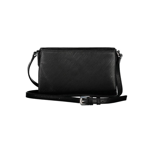 Black Polyester Handbagbag with adjustable shoulder strap, 3 compartments, 1 internal pocket, contrasting details, logo, 50% recycled materialsBlack Polyester Handbag${tagsCalvin KleinAulae Black Polyester Handbag Calvin KleinAulae Black Polyester Handbag