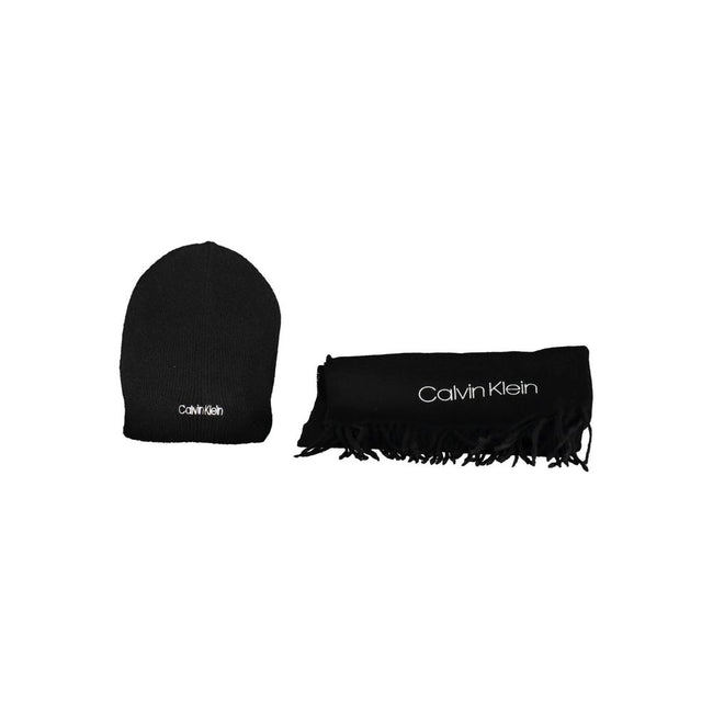 Black Polyester Scarfscarf set 35x180cm + cap, contrasting details, embroidery, logoBlack Polyester Scarf${tagsCalvin KleinAulae Black Polyester Scarf Calvin KleinAulae Black Polyester Scarf scarf set 35x180cm + cap, contrasting details, embroidery, logo