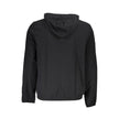 Black Polyester Men SweatshirtElevate your streetwear with this sleek Calvin Klein long-sleeved sweatshirt, expertly crafted for the modern trendsetter. Designed with performance in mind, this hoodie features a technical fabric blend that’s both breathabl