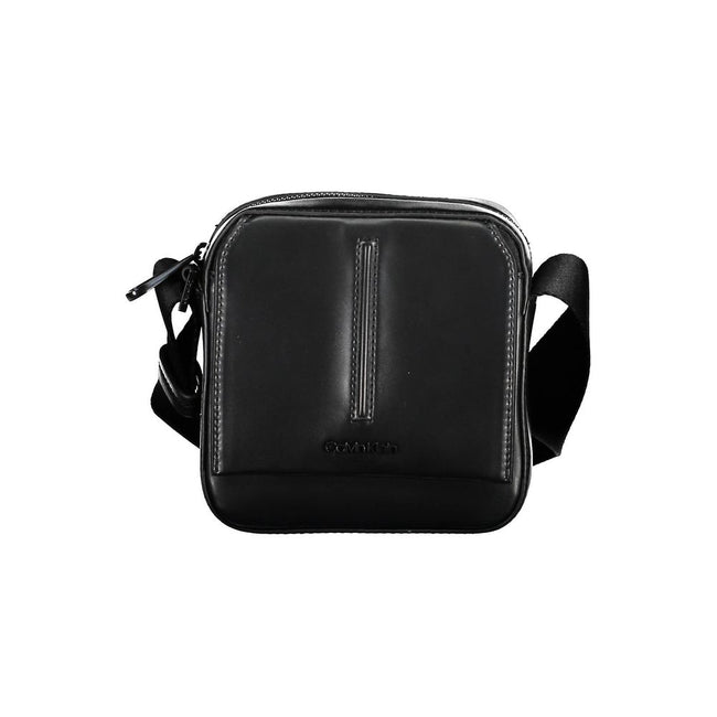 Black Polyester Shoulder Bagadjustable shoulder strap, 1 external pocket, contrasting details, zip and snap closure, logo, 100% recycled polyesterBlack Polyester Shoulder Bag${tagsCalvin KleinAulae Black Polyester Shoulder Bag Calvin KleinAulae Black Poly