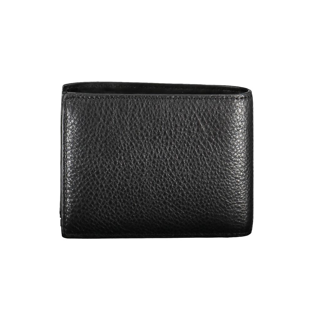 Black Leather Walletwallet 2 compartments, purse with zip, double spaces formed by cards, rfid block, logoBlack Leather Wallet${tagsCalvin KleinAulae Black Leather Wallet Calvin KleinAulae Black Leather Wallet wallet 2 compartments, purse with zip, double