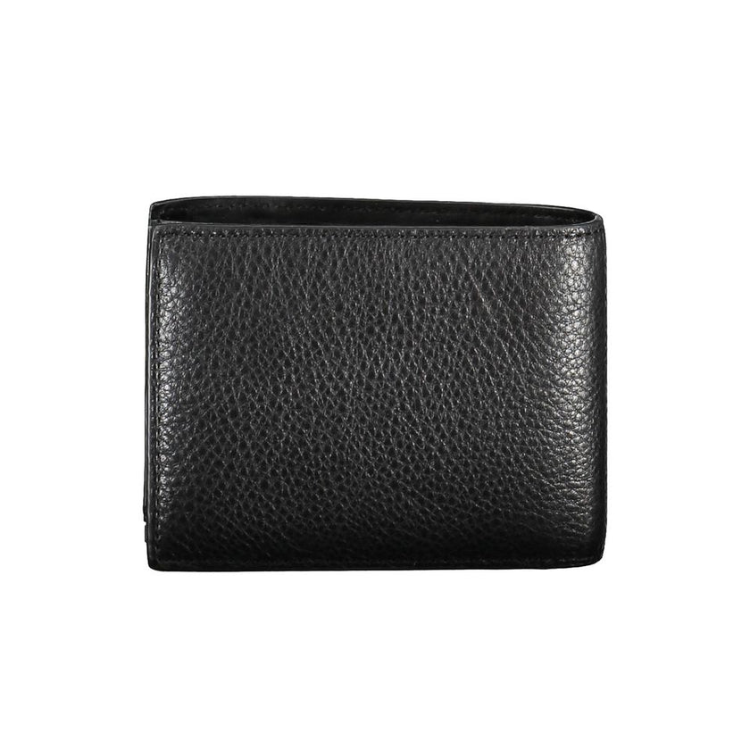 Black Leather Walletwallet 2 compartments, purse with zip, double spaces formed by cards, rfid block, logoBlack Leather Wallet${tagsCalvin KleinAulae Black Leather Wallet Calvin KleinAulae Black Leather Wallet wallet 2 compartments, purse with zip, double