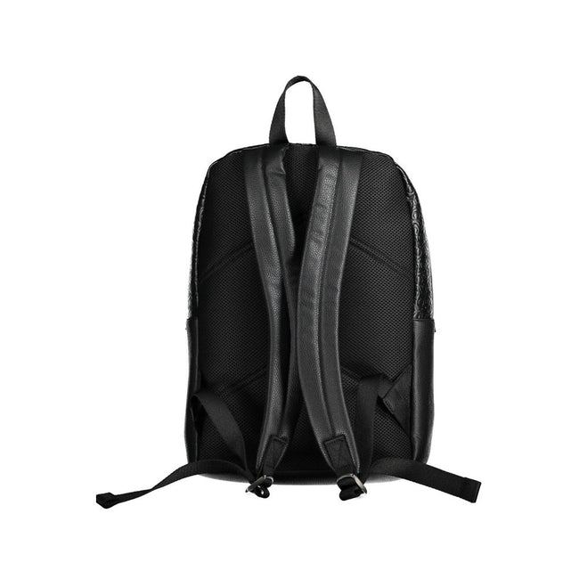 Black Polyester Backpackbackpack 1 handle, adjustable straps, 1 external pocket, 1 internal pocket, internal compartment, internal pen holder spaces, contrasting details, zip closure, logo, 100% recycled polyesterBlack Polyester Backpack${tagsCalvin Klein