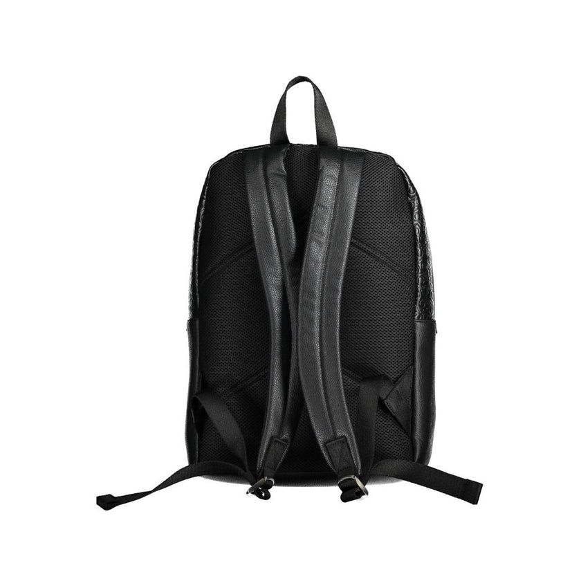 Black Polyester Backpackbackpack 1 handle, adjustable straps, 1 external pocket, 1 internal pocket, internal compartment, internal pen holder spaces, contrasting details, zip closure, logo, 100% recycled polyesterBlack Polyester Backpack${tagsCalvin Klein