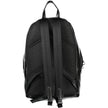 Black Polyester BackpackBACKPACK 1 HANDLE, ADJUSTABLE STRAPS, 1 EXTERNAL POCKET, 1 LAP-TOP COMPARTMENT, 1 INTERNAL POCKET, CONTRASTING DETAILS, ZIP CLOSURE, LOGO, 50% RECYCLED POLYESTERBlack Polyester Backpack${tagsCalvin KleinAulae Black Polyester Backpa