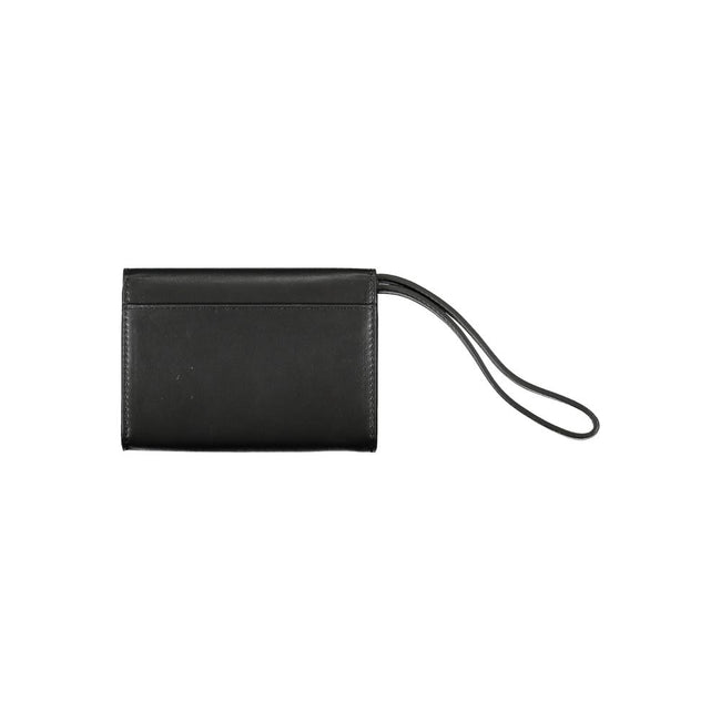 Black Polyester WalletWALLET, INTERNAL SPACES FORMAT OF CARDS, 1 REMOVABLE COIN PURSE WITH ZIP CLOSURE AND LONG PULL, CONTRASTING DETAILS, SNAP CLOSURE, LOGO, 50% RECYCLED POLYESTERBlack Polyester Wallet${tagsCalvin KleinAulae Black Polyester Wallet Calvi