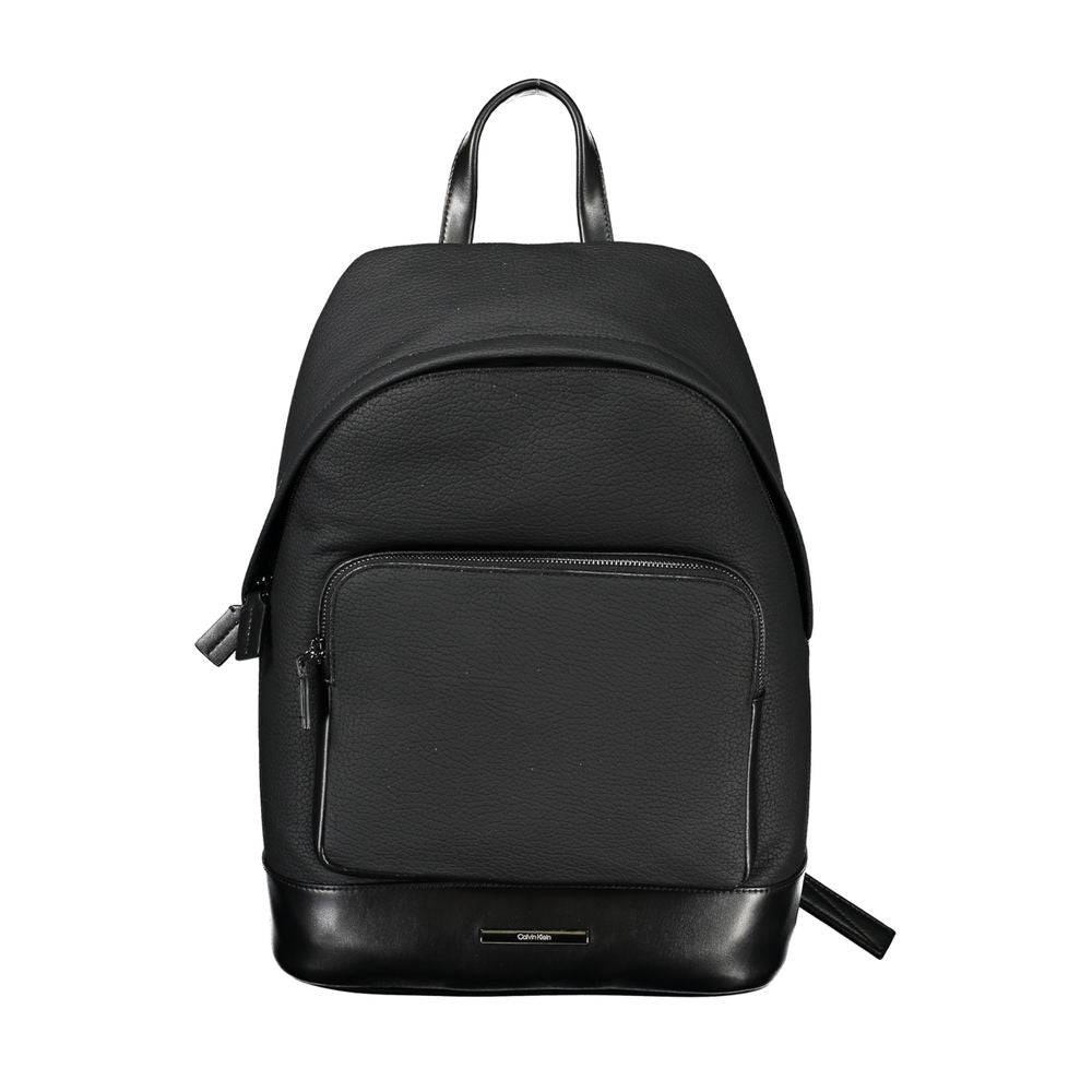 Black Polyester BackpackBACKPACK 1 HANDLE, ADJUSTABLE STRAPS, 1 EXTERNAL POCKET, 1 INTERNAL POCKET, LAP-TOP COMPARTMENT, ZIP CLOSURE, CONTRAST DETAILS, PROTECTIVE FEET, LOGO, RECYCLED POLYESTERBlack Polyester Backpack${tagsCalvin KleinAulae Black Polyeste