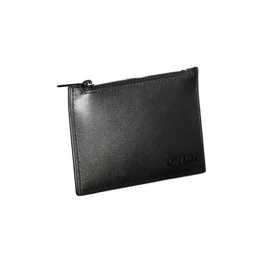 Black Leather Wallet1 POCKET WALLET WITH ZIP CLOSURE EXTERNAL SPACES FORMAT OF CARD, LOGOBlack Leather Wallet${tagsCalvin KleinAulae Black Leather Wallet Calvin KleinAulae Black Leather Wallet 1 POCKET WALLET WITH ZIP CLOSURE EXTERNAL SPACES FORMAT OF CAR