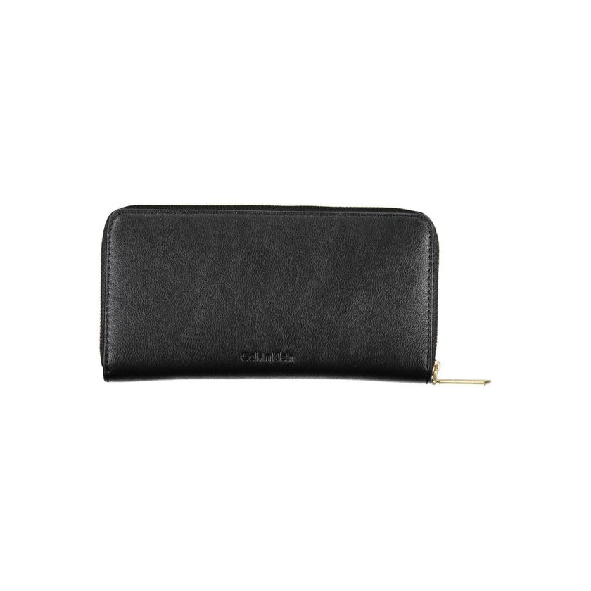 Black Polyester WalletWALLET WITH 5 COMPARTMENTS, COIN PURSE, DOUBLE SPACES FOR CARDS, RFID BLOCKING, ZIP CLOSURE, APPLICATION, CONTRAST DETAILS, LOGOBlack Polyester Wallet${tagsCalvin KleinAulae Black Polyester Wallet Calvin KleinAulae Black Polyester Wa