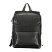 Black Polyester BackpackBACKPACK 1 HANDLE, ADJUSTABLE STRAPS, 1 EXTERNAL POCKET, 1 INTERNAL POCKET, 1 LAP-TOP COMPARTMENT, SNAP AND ZIP CLOSURE, LOGO, 50% POLYESTER RECYCLEDBlack Polyester Backpack${tagsCalvin KleinAulae Black Polyester Backpack Calvin Kl