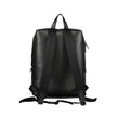 Black Polyester BackpackBACKPACK 1 HANDLE, ADJUSTABLE STRAPS, 1 EXTERNAL POCKET, 1 INTERNAL POCKET, 1 LAP-TOP COMPARTMENT, SNAP AND ZIP CLOSURE, LOGO, 50% POLYESTER RECYCLEDBlack Polyester Backpack${tagsCalvin KleinAulae Black Polyester Backpack Calvin Kl