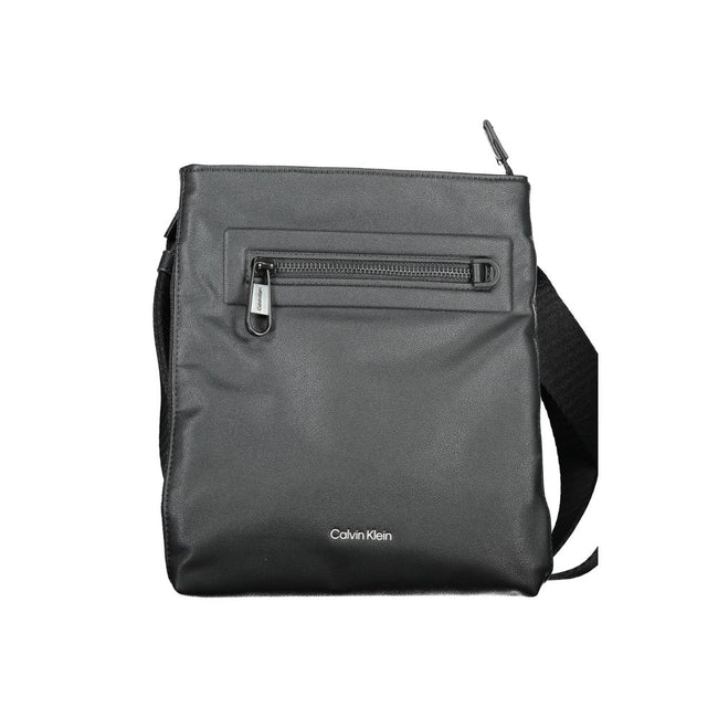 Black Polyester Shoulder BagADJUSTABLE SHOULDER STRAP, 1 EXTERNAL POCKET, 1 INTERNAL POCKET, ZIP CLOSURE, LOGO, 95% POLYESTER RECYCLEDBlack Polyester Shoulder Bag${tagsCalvin KleinAulae Black Polyester Shoulder Bag Calvin KleinAulae Black Polyester Should