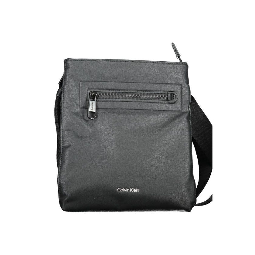 Black Polyester Shoulder BagADJUSTABLE SHOULDER STRAP, 1 EXTERNAL POCKET, 1 INTERNAL POCKET, ZIP CLOSURE, LOGO, 95% POLYESTER RECYCLEDBlack Polyester Shoulder Bag${tagsCalvin KleinAulae Black Polyester Shoulder Bag Calvin KleinAulae Black Polyester Should
