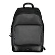 Black Polyester BackpackBACKPACK 1 HANDLE, ADJUSTABLE STRAPS, 1 EXTERNAL POCKET, 1 INTERNAL POCKET, 1 LAP-TOP COMPARTMENT, CONTRASTING DETAILS, ZIP CLOSURE, PROTECTIVE FEET, LOGO, 50% RECYCLED POLYESTERBlack Polyester Backpack${tagsCalvin KleinAulae Black