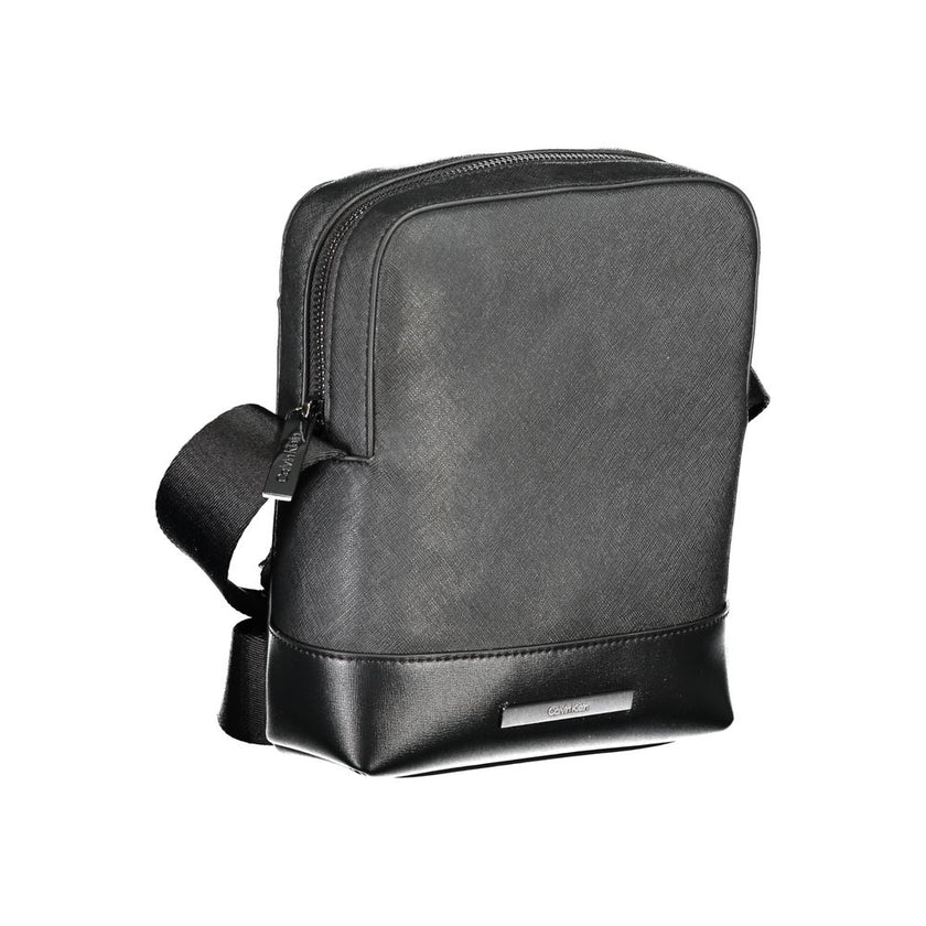 Black Polyester Shoulder BagADJUSTABLE SHOULDER STRAP, 1 EXTERNAL POCKET, 1 INTERNAL POCKET, ZIP CLOSURE, LOGO, 50% RECYCLED POLYESTERBlack Polyester Shoulder Bag${tagsCalvin KleinAulae Black Polyester Shoulder Bag Calvin KleinAulae Black Polyester Should