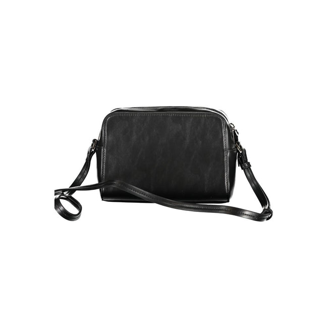 Black Polyester HandbagADJUSTABLE SHOULDER BAG, 1 EXTERNAL POCKET, 1 INTERNAL CARD POCKET, CONTRASTING DETAILS, ZIP AND MAGNET CLOSURE, LOGO, 50% RECYCLED POLYESTERBlack Polyester Handbag${tagsCalvin KleinAulae Black Polyester Handbag Calvin KleinAulae Bl