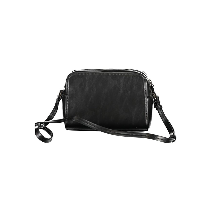 Black Polyester HandbagADJUSTABLE SHOULDER BAG, 1 EXTERNAL POCKET, 1 INTERNAL CARD POCKET, CONTRASTING DETAILS, ZIP AND MAGNET CLOSURE, LOGO, 50% RECYCLED POLYESTERBlack Polyester Handbag${tagsCalvin KleinAulae Black Polyester Handbag Calvin KleinAulae Bl