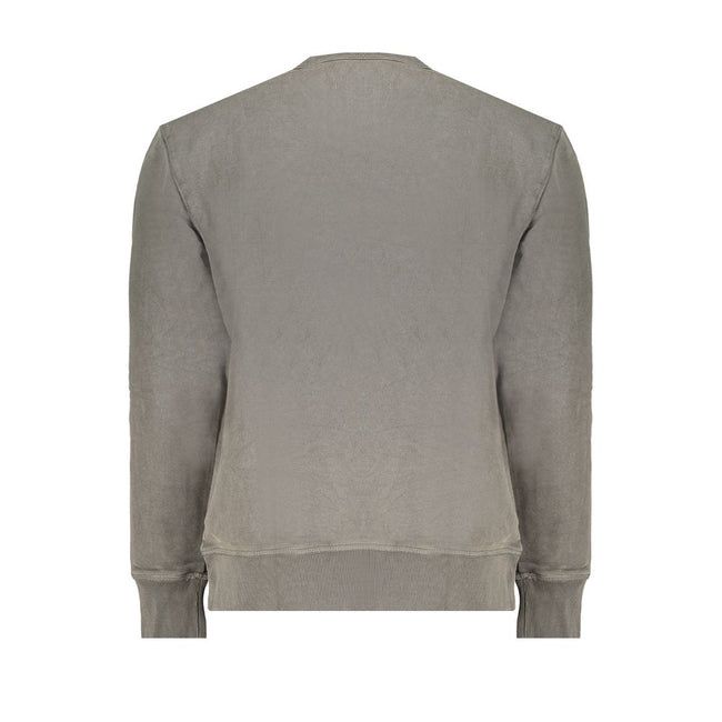 Green Cotton Men SweaterEmbrace the fusion of comfort and style with this Calvin Klein Long Sleeve Sweatshirt. A chic crew neck design meets the bold statement of the iconic Calvin Klein logo, making it an instant staple for your wardrobe. Tailored from 9