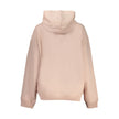Pink Cotton Women SweaterElevate your loungewear with the chic sophistication of Calvin Klein. This pink, long-sleeved hooded sweatshirt is the epitome of casual elegance combined with comfort. Crafted from a cozy blend of cotton and elastane, it features