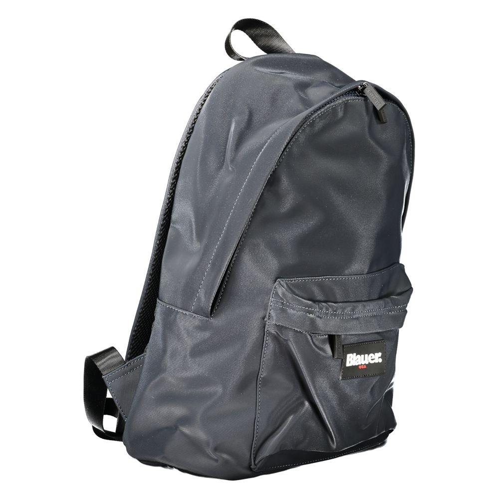Nero Synthetic Backpack with Laptop Compartment