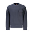 Blue Cotton Men SweaterEmbrace the epitome of cool with this Hugo Boss Long Sleeve Sweatshirt. Tailored for the trendsetters, this sleek, brushed crew neck piece will redefine your casual wardrobe. Stand out with the contrasting details and refined embroi