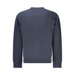 Blue Cotton Men SweaterEmbrace the epitome of cool with this Hugo Boss Long Sleeve Sweatshirt. Tailored for the trendsetters, this sleek, brushed crew neck piece will redefine your casual wardrobe. Stand out with the contrasting details and refined embroi