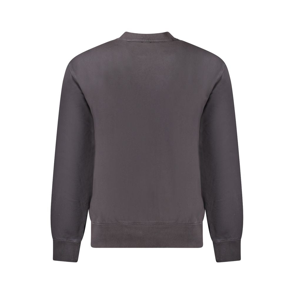 Black Cotton Men SweaterExperience the epitome of sleek sophistication with this Hugo Boss sweatshirt, crafted to perfection with organic cotton. This black, long-sleeve piece blends casual comfort with a brushed texture for an upscale loungewear vibe. Ad