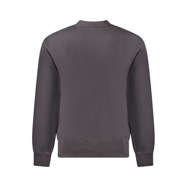 Black Cotton Men SweaterExperience the epitome of sleek sophistication with this Hugo Boss sweatshirt, crafted to perfection with organic cotton. This black, long-sleeve piece blends casual comfort with a brushed texture for an upscale loungewear vibe. Ad