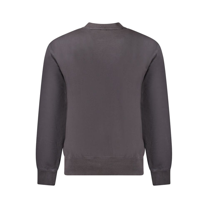 Black Cotton Men SweaterExperience the epitome of sleek sophistication with this Hugo Boss sweatshirt, crafted to perfection with organic cotton. This black, long-sleeve piece blends casual comfort with a brushed texture for an upscale loungewear vibe. Ad