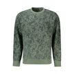 Green Cotton Men SweaterElevate your wardrobe with the impeccable craftsmanship of Hugo Boss. This long sleeve sweatshirt is a testament to the brand’s attention to detail, featuring brushed cotton for an ultra-soft touch and contrasting accents for a bol