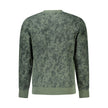 Green Cotton Men SweaterElevate your wardrobe with the impeccable craftsmanship of Hugo Boss. This long sleeve sweatshirt is a testament to the brand’s attention to detail, featuring brushed cotton for an ultra-soft touch and contrasting accents for a bol