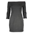 Black Polyester Dressshort dress, neckline that leaves the shoulders bare, 3/4 sleeves, contrasting details, logoBlack Polyester Dress${tagsCalvin KleinAulae Black Polyester Dress Calvin KleinAulae Black Polyester Dress short dress, neckline that leaves t