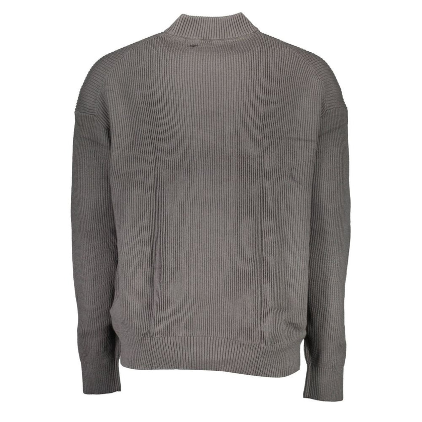 Gray Cotton Sweaterlong-sleeved shirt, turtleneck, embroidery, logoGray Cotton Sweater${tagsCalvin KleinAulae Gray Cotton Sweater Calvin KleinAulae Gray Cotton Sweater long-sleeved shirt, turtleneck, embroidery, logo 110296138070,11273,Calvin Klein,Clothi