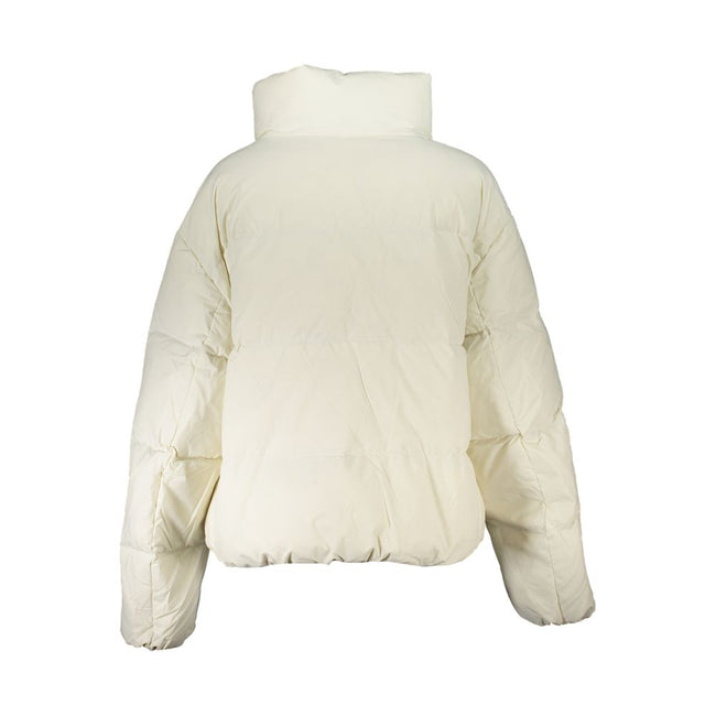 White Polyamide Jackets & CoatLONG SLEEVE JACKET, 2 POCKETS, PATCH, BUTTONS AND ZIP, LOGO, 50% RECYCLED NYLON, 95% RECYCLED POLYESTERWhite Polyamide Jackets & Coat${tagsCalvin KleinAulae White Polyamide Jackets & Coat Calvin KleinAulae White Polyamide Jac