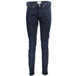 Blue Cotton Women Skinny JeanStrut in style with Calvin Klein’s Mid Rise Skinny Jeans, meticulously crafted to redefine your silhouette with a contemporary twist. Designed with the modern woman in mind, these iconic jeans blend form and functionality with
