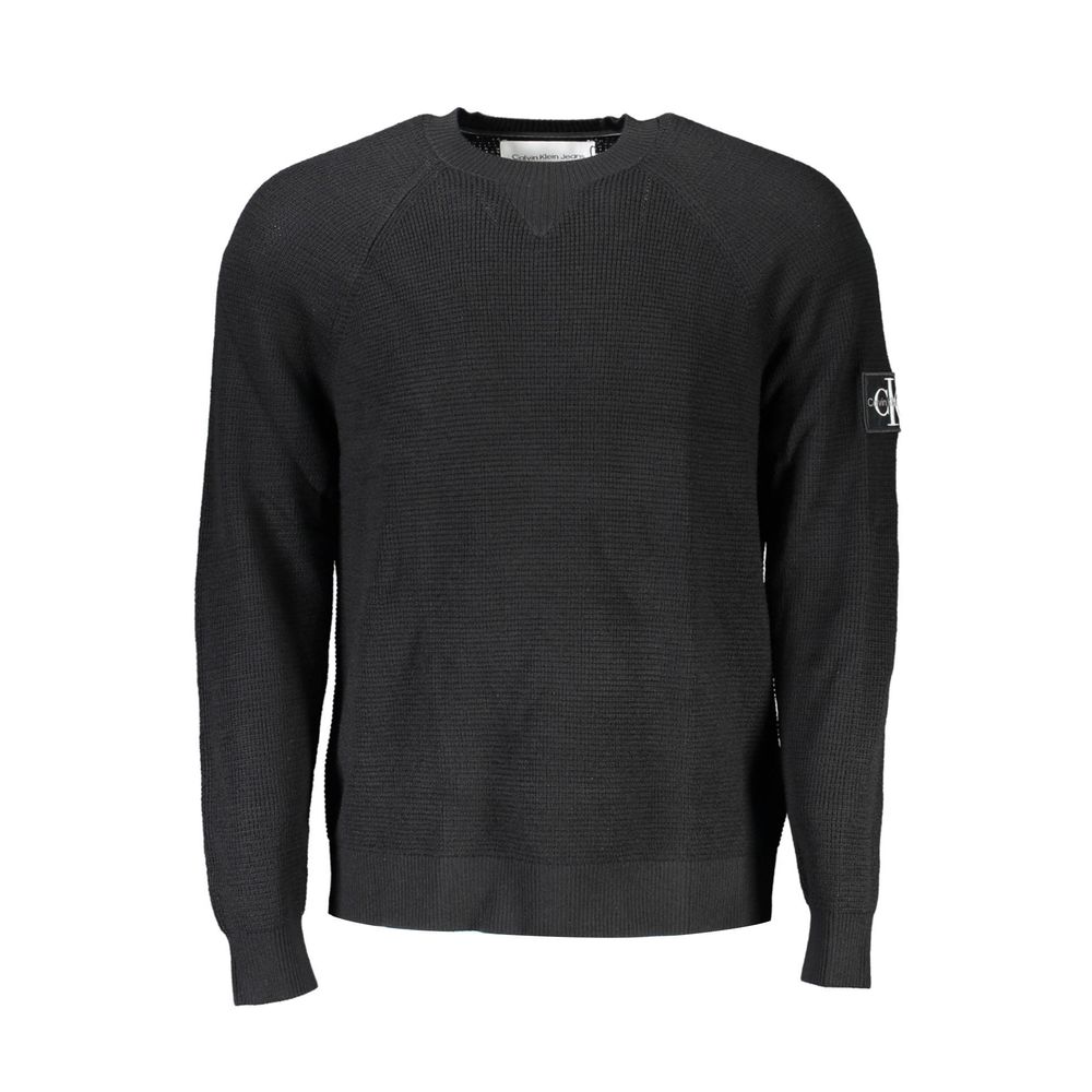 Black Wool SweaterLONG SLEEVED SWEATER, CREW NECK, APPLICATION, LOGOBlack Wool Sweater${tagsCalvin KleinAulae Black Wool Sweater Calvin KleinAulae Black Wool Sweater LONG SLEEVED SWEATER, CREW NECK, APPLICATION, LOGO 110296138070,11273,Black,Calvin Klein,