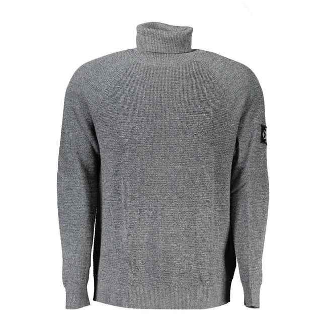 Gray Wool SweaterLONG SLEEVED SWEATER, HIGH NECK, APPLICATION, LOGOGray Wool Sweater${tagsCalvin KleinAulae Gray Wool Sweater Calvin KleinAulae Gray Wool Sweater LONG SLEEVED SWEATER, HIGH NECK, APPLICATION, LOGO 110296138070,11273,Calvin Klein,Clothing,G