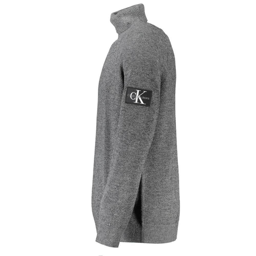 Gray Wool SweaterLONG SLEEVED SWEATER, HIGH NECK, APPLICATION, LOGOGray Wool Sweater${tagsCalvin KleinAulae Gray Wool Sweater Calvin KleinAulae Gray Wool Sweater LONG SLEEVED SWEATER, HIGH NECK, APPLICATION, LOGO 110296138070,11273,Calvin Klein,Clothing,G
