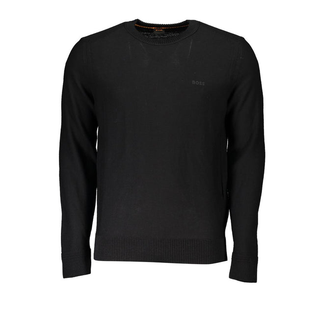 Black Wool SweaterLONG SLEEVED SWEATER, CREW NECK, EMBROIDERY, LOGOBlack Wool Sweater${tagsHugo BossAulae Black Wool Sweater Hugo BossAulae Black Wool Sweater LONG SLEEVED SWEATER, CREW NECK, EMBROIDERY, LOGO 110296138070,11273,Black,Clothing,Hugo Boss,M,