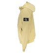 Beige Recycled Polyester Men JacketElevate your wardrobe with the unmistakable sophistication of Calvin Klein. This beige long-sleeved jacket is tailored for the fashion-forward individual. Adorned with a subtle print and the iconic logo, it offers style