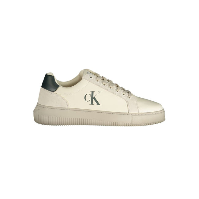 White Polyester SneakerSPORTS SHOE WITH LACES, PRINT, CONTRASTING DETAILS, LOGO, 50% RECYCLED THERMOPLASTIC RUBBERWhite Polyester Sneaker${tagsCalvin KleinAulae White Polyester Sneaker Calvin KleinAulae White Polyester Sneaker SPORTS SHOE WITH LACES, PRIN