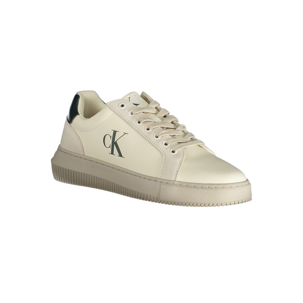 White Polyester SneakerSPORTS SHOE WITH LACES, PRINT, CONTRASTING DETAILS, LOGO, 50% RECYCLED THERMOPLASTIC RUBBERWhite Polyester Sneaker${tagsCalvin KleinAulae White Polyester Sneaker Calvin KleinAulae White Polyester Sneaker SPORTS SHOE WITH LACES, PRIN