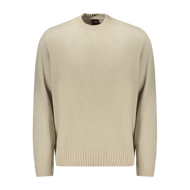 Beige Cotton SweaterLONG SLEEVE CHENILLE SWEATER, CREW NECK, LOGOBeige Cotton Sweater${tagsHugo BossAulae Beige Cotton Sweater Hugo BossAulae Beige Cotton Sweater LONG SLEEVE CHENILLE SWEATER, CREW NECK, LOGO 110296138070,11273,Beige,Clothing,Hugo Boss,Me