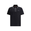 Black Cotton Polo ShirtCotton Polo Shirt by Gucci features a refined design with iconic details. Featuring a classic collar with contrasting profile and buttons on the front, it is embellished with the iconic contrasting monogram on the chest. Side slits