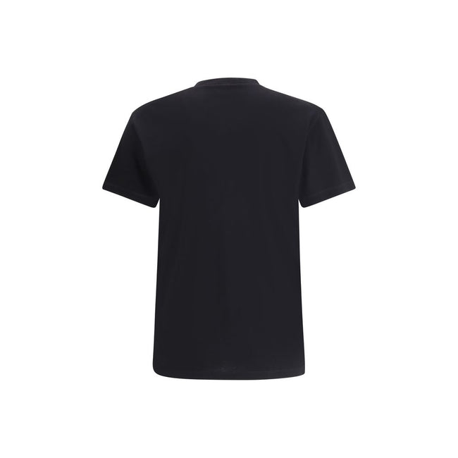 Black Cotton T-ShirtDsquared2’s cotton T-Shirt is an essential garment with an urban, contemporary style. Made from soft cotton, it features a ribbed crew neck for comfort and durability. Printed on the front is the brand’s iconic contrasting monogram, a
