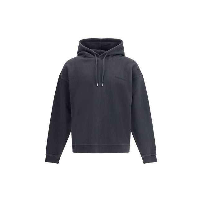 Black Cotton SweatshirtDsquared2’s Hoodie is a casual piece with a refined, modern style. The adjustable drawstring hood ensures a customizable fit, while the ribbed hem and cuffs offer a stylish finish and optimal comfort. The brand’s iconic embossed, to