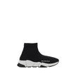 Black Polyester Athletic SneakersSpeed Sneakers by Balenciaga, featuring an elongated toe, a ribbed ankle detail, a sock design, a logo to the side and a textured sole. Season: AW25 Composition: 92% Polyester 8% Elastane MADE IN ITALYBlack Polyester Athle